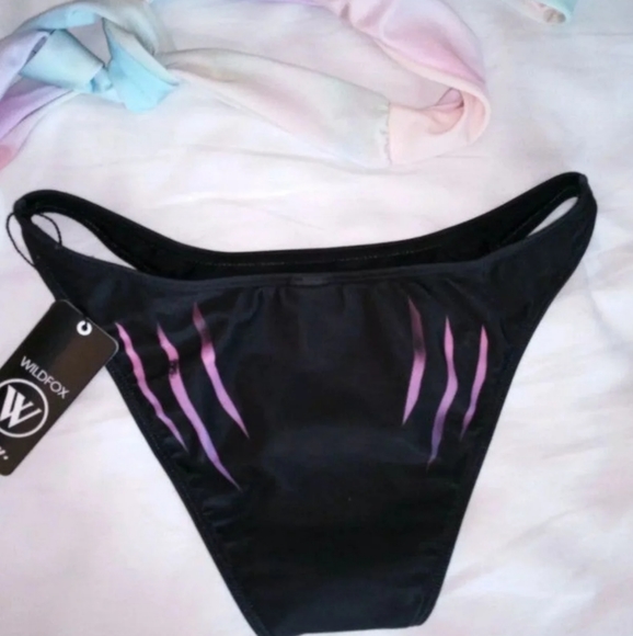 NWT WILDFOX Bikini Set Halogram Fairy M - Picture 4 of 4